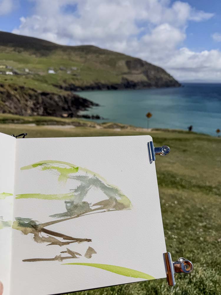 danny_touw_drawings_in_ireland_dingle_coumeenoole