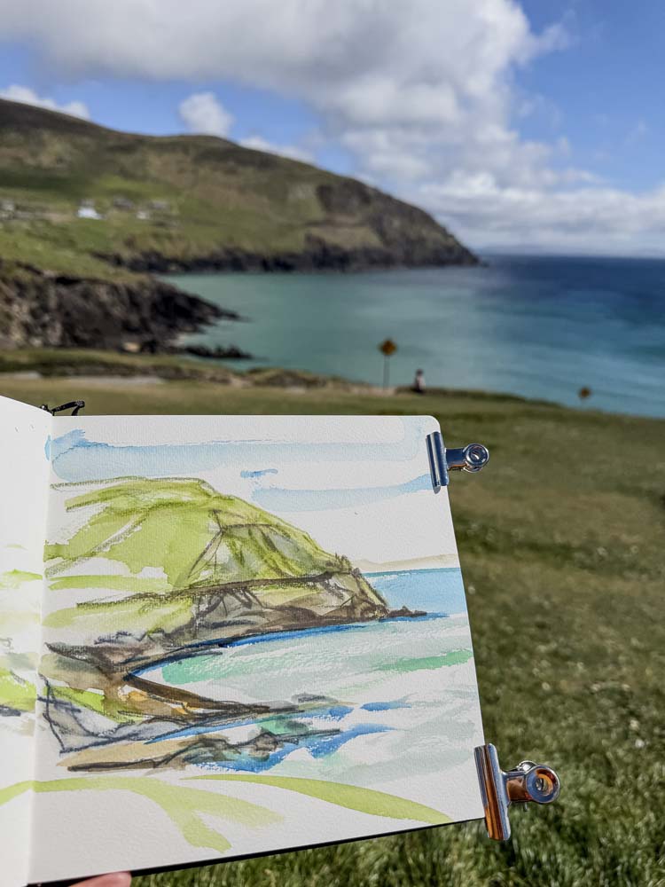 danny_touw_drawings_in_ireland_dingle_coumeenoole