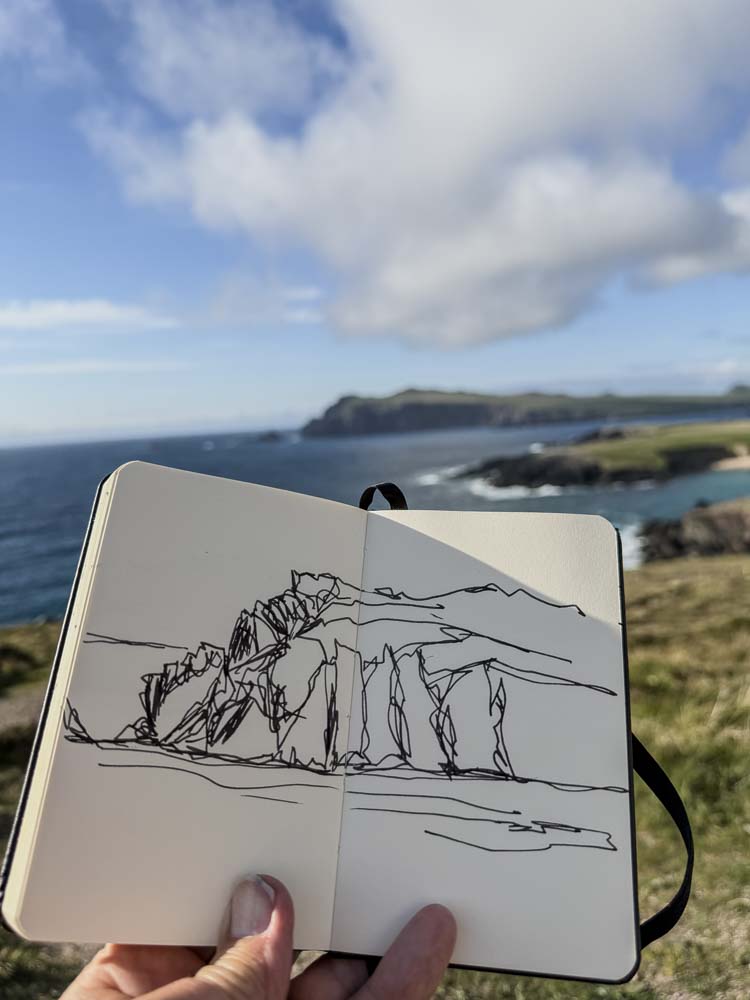 danny_touw_drawings_in_ireland_dingle_sybil_head